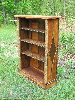 rustic bookcase - rustic cabinets - rustic